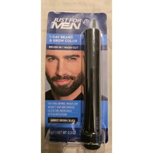Just for‎ Men 1-Day Beard & Brow Color, Temporary Dye for Beard and Eyebrow